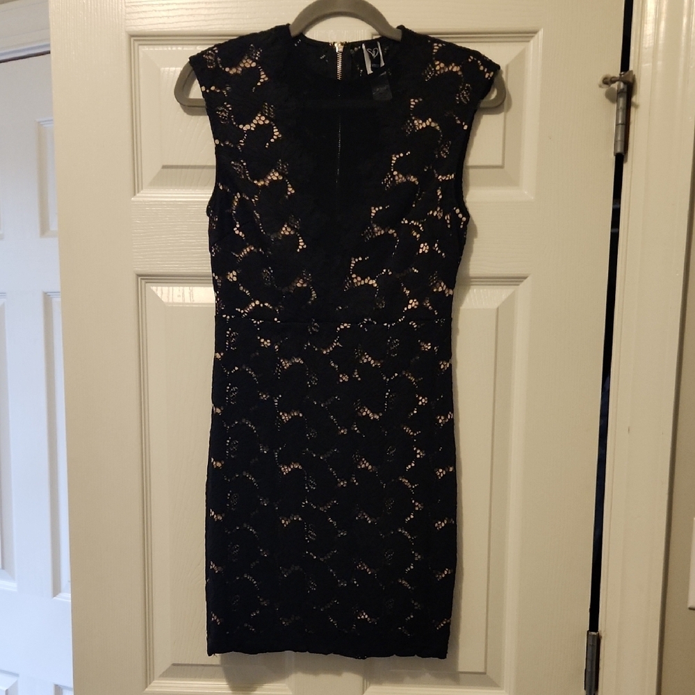 Elegant Black Lace Dress